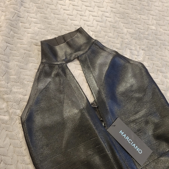 NWT - GUESS Marciano pleather dress - Picture 4 of 11